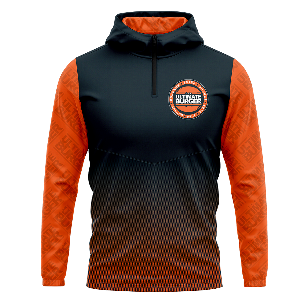 1/4 ZIPS - TRAVERSE L/S HOODED