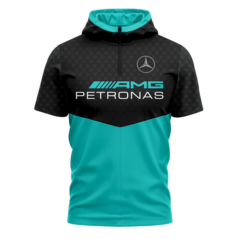 1/4 ZIPS - TRAVERSE S/S HOODED